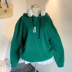 Gothic Letter R Cozy Oversized Hoodie
